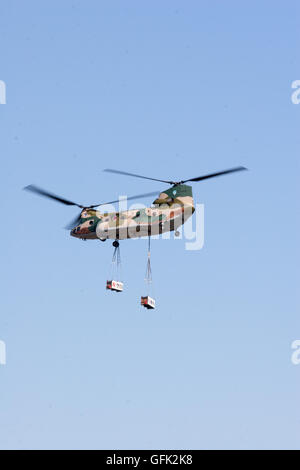 SAITAMA, JAPAN - 3. November 2014: Japan Air Self-Defense Force hält ihre jährliche Airshow an ihre Iruma airbase Stockfoto