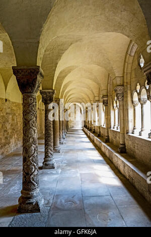 Königslutter am Elm (Niedersachsen), Kaiserdom, Kreuzgang; Kaiserdom (Niedersachsen, Deutschland) Stockfoto