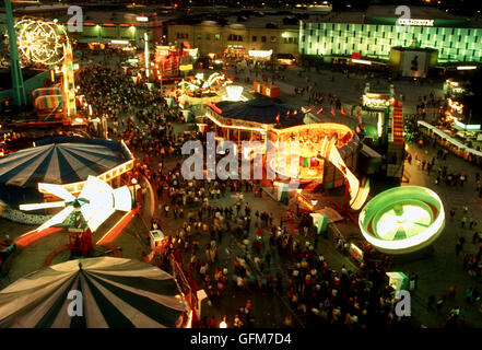 Die in der Mitte an der Canadian National Exhibition in Toronto, Ontario - Kanada. Stockfoto