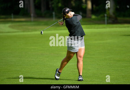 Woburn Golf Course, Milton Keynes, UK. 31. Juli 2016. Ricoh Womens Open Golf, letzte Runde. Ariya Jutanugam (Thailand) Credit: Aktion Plus Sport/Alamy Live-Nachrichten Stockfoto