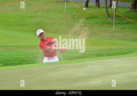 Chonburi, Thailand. 31. Juli 2016. Miguel Tabuena Philippinen Spieler im Kings Cup 2016 um Phoenix Gold Golf & Country Club Pattaya am 31. Juli 2016 in Chonburi, Thailand. Bildnachweis: Chatchai Somwat/Alamy Live-Nachrichten Stockfoto