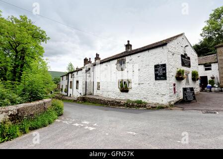 Das George Inn Hubberholme Yorkshire UK Stockfoto