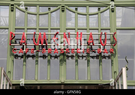 Palm House Cafe und Restaurant in Wien Stockfoto