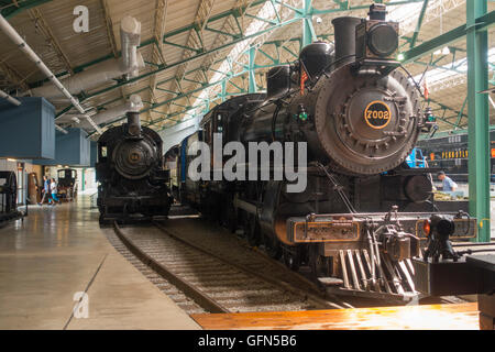 Eisenbahn Museum of Pennsylvania Lancaster PA Stockfoto