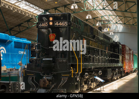 Eisenbahn Museum of Pennsylvania Lancaster PA Stockfoto