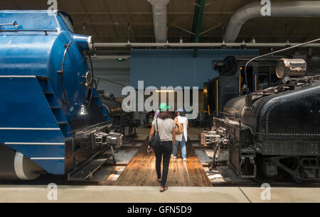 Eisenbahn Museum of Pennsylvania Strasburg PA Stockfoto