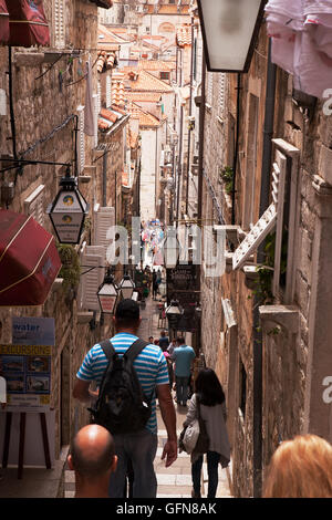 Eingabe von Dubrovnik Altstadt Stockfoto