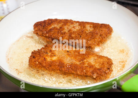 Ein Cordon Bleu Braten Stockfoto