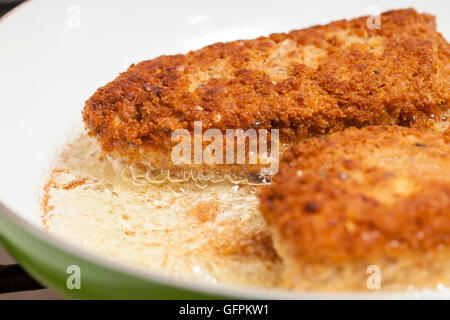 Ein Cordon Bleu Braten Stockfoto