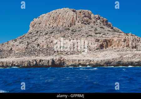 Kap Greco, auch bekannt als Cavo Greco. Bezirk Famagusta, Zypern. Stockfoto