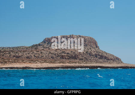 Kap Greco, auch bekannt als Cavo Greco. Bezirk Famagusta, Zypern. Stockfoto