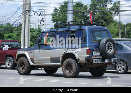 Mitsubishi Pajero-Suv-Auto. Stockfoto