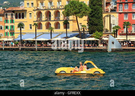 Riva del Garda, Gardasee, Lago di Garda, Gardasee, Italien Stockfoto