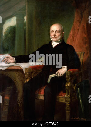 George P.A. Healy - John Quincy Adams Stockfoto