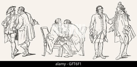 August Wilhelm Iffland, 1759-1814, deutscher Schauspieler, Regisseur und Dramatiker Stockfoto
