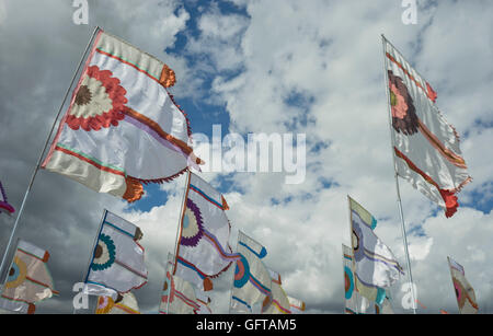 Das WOMAD 2016 World Of Music Arts and Dance Festival in Charlton Park. Wiltshire. England. UK Stockfoto