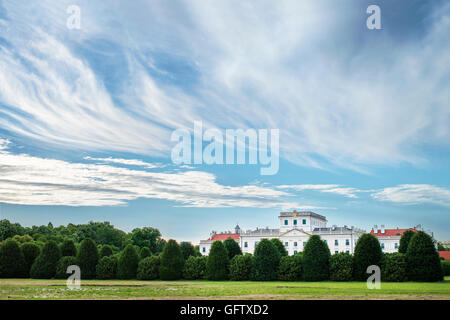 Esterhazy Schlosspark Hinterhof in Fertod, Ungarn Stockfoto