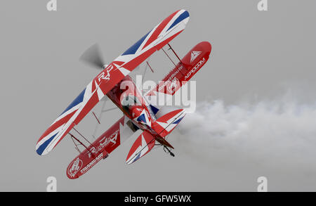 Goodwin Luft zeigt an RNAS Culdrose Luft Tag 2016 Stockfoto