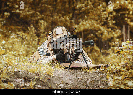 Green Berets sniper Stockfoto