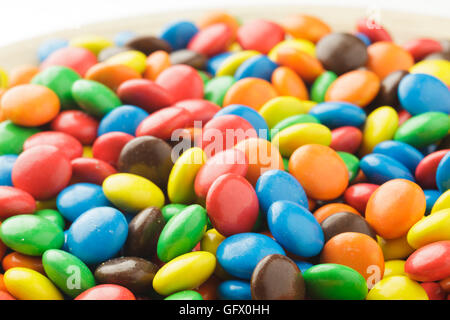 bunte Süßigkeiten / Süßwaren Stockfoto