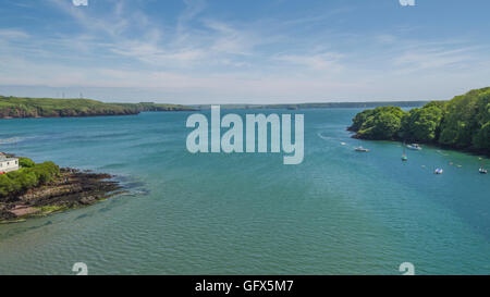 Sandy Haven Aerial Stockfoto