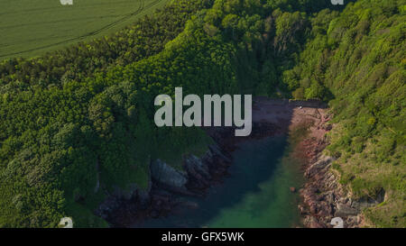 Sandy Haven Aerial Stockfoto