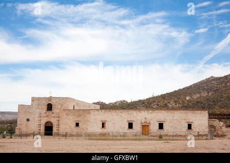 San Francisco Borja Mission - Baja California Stockfoto