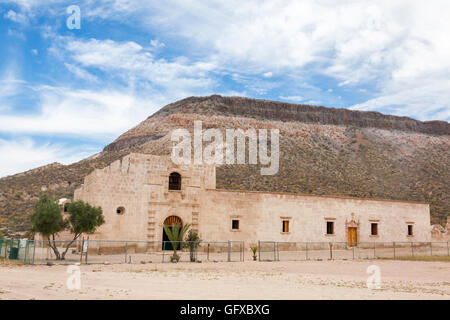 San Francisco Borja Mission - Baja California Stockfoto