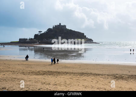 St. Michaels Mount, Marazion, Cornwal Stockfoto