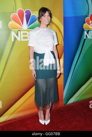 Beverly Hills, CA, USA. 2. August 2016.  Mandy Moore. 2016 NBCUniversal Summer Press Tour statt im Beverly Hilton Hotel.  Bildnachweis: Birdie Thompson/AdMedia/ZUMA Draht/Alamy Live-Nachrichten Stockfoto