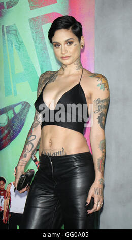 NEW YORK, NY-01. August: Kehlani bei Warner Bros. Bilder & DC, Atlas Entertainment präsentiert die Welt Premiere der Suicide Squad im Beacon Theatre in New York. NY 1. August 2016. Kredit: RW / MediaPunch Stockfoto