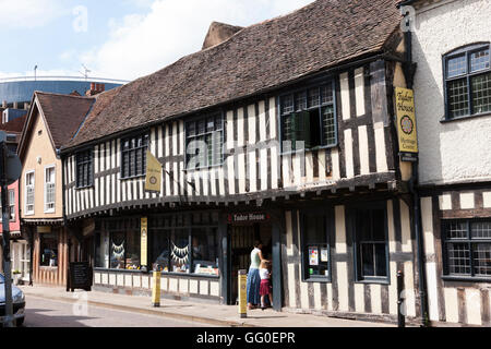 Das Tudor House Museum. Mönch St / Friar Street, Worcester WR1 2NA. UK Stockfoto