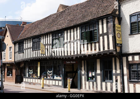 Das Tudor House Museum. Mönch St / Friar Street, Worcester WR1 2NA. UK Stockfoto