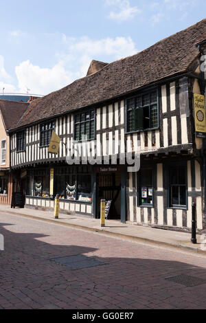 Das Tudor House Museum. Mönch St / Friar Street, Worcester WR1 2NA. UK Stockfoto