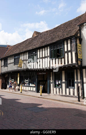 Das Tudor House Museum. Mönch St / Friar Street, Worcester WR1 2NA. UK Stockfoto