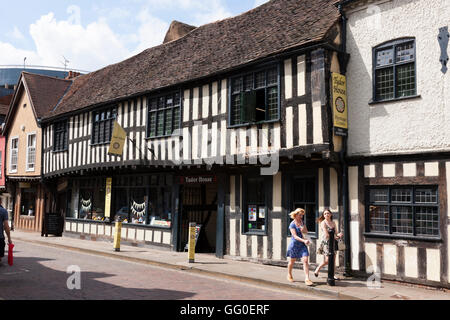 Das Tudor House Museum. Mönch St / Friar Street, Worcester WR1 2NA. UK Stockfoto