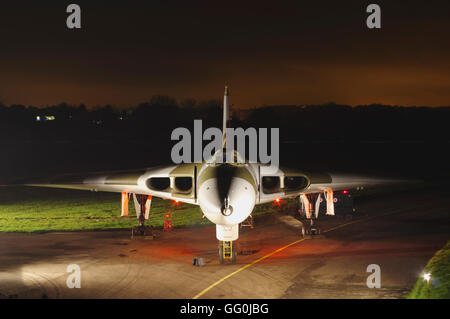 Avro 698 Vulcan B 2, XM655, am Wellesbourne Airfield, Warwickshire, Stockfoto