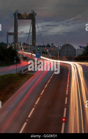 Tamar Brücke Stockfoto