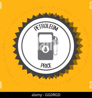 Erdöl-Öl-Fass-Symbol Stock Vektor