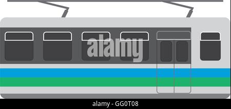 u-Bahn-Verkehr öffentlicher Symbol Stock Vektor