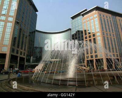 Das 5-Sterne Grand Hyatt Peking Hotel am East Chang An Avenue in Peking-China. Stockfoto