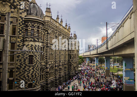 Rafael Uribe Uribe Palast der Kultur, Medellin Stockfoto