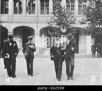 Dreyfus-Affäre, die Rennes-Trial (1899): M. Freycinet, die aus der Studie nach Beweise gegeben haben Stockfoto