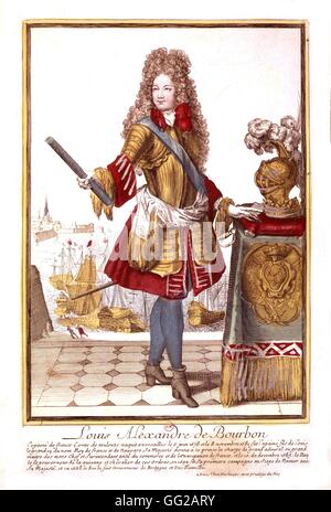 Louis Alexandre de Bourbon (geboren im Jahre 1678), ein Sohn von Louis XIV des 17. Jahrhunderts Frankreich Stockfoto