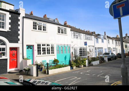 Dudley Mews, Brunswick Street West, Hove, Brighton & Hove, East Sussex, England, UK Stockfoto