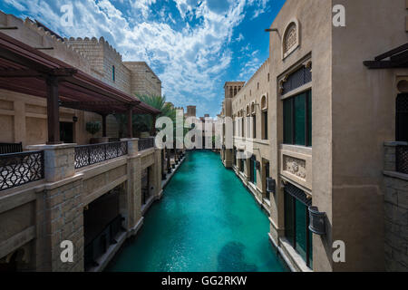 Souk Madinat Jumeirah, Dubai, Vereinigte Arabische Emirate Stockfoto