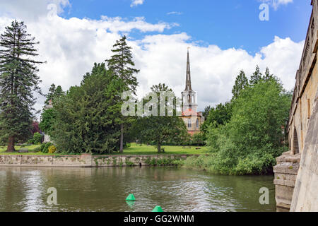 Wallingford Bridge über die Themse in South Oxfordshire Stockfoto