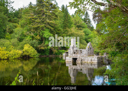 Monk es Angeln House in der Nähe von Cong Abbey, County Mayo, Irland Stockfoto