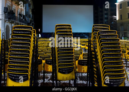 Locarno Filmfestival 2016 Stockfoto