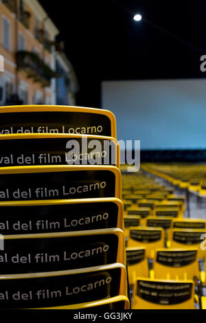 Locarno Filmfestival 2016 Stockfoto